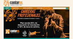 Desktop Screenshot of cantares.com.mx